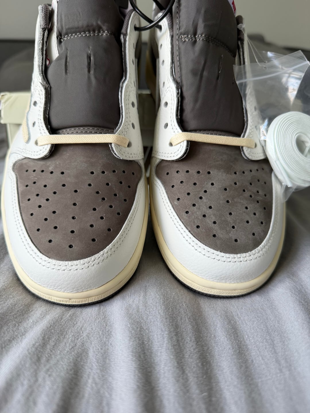 Trainers photographed from above