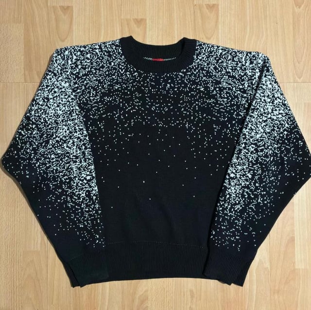 Patterned knit from the author’s earlier haul